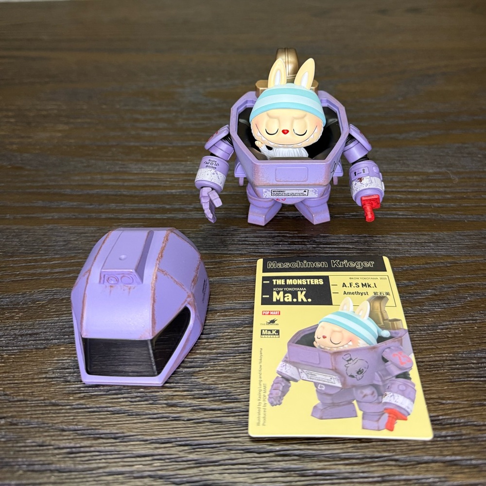 Pop Mart THE MONSTERS x Kow Yokoyama Ma.k. Series A.F.S Mk.I – Amethyst